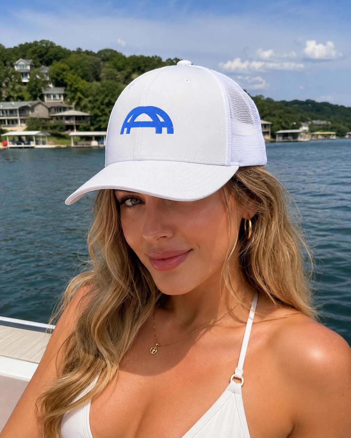 360 Bridge Trucker Hat – Lake Austin Local Edition
