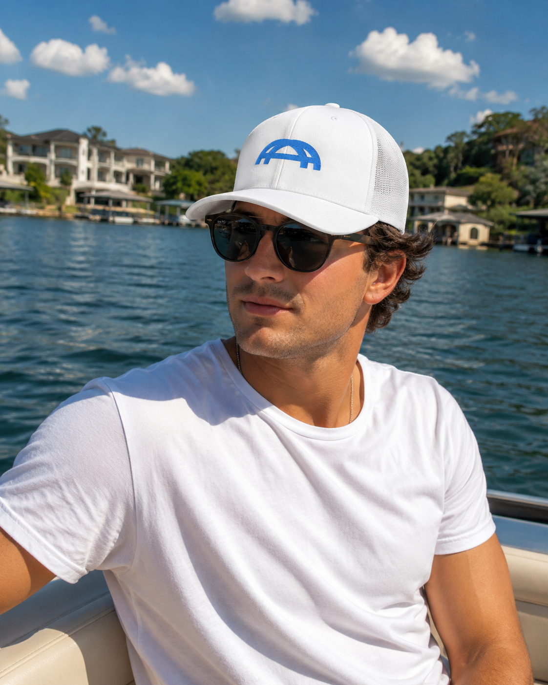 360 Bridge Trucker Hat – Lake Austin Local Edition