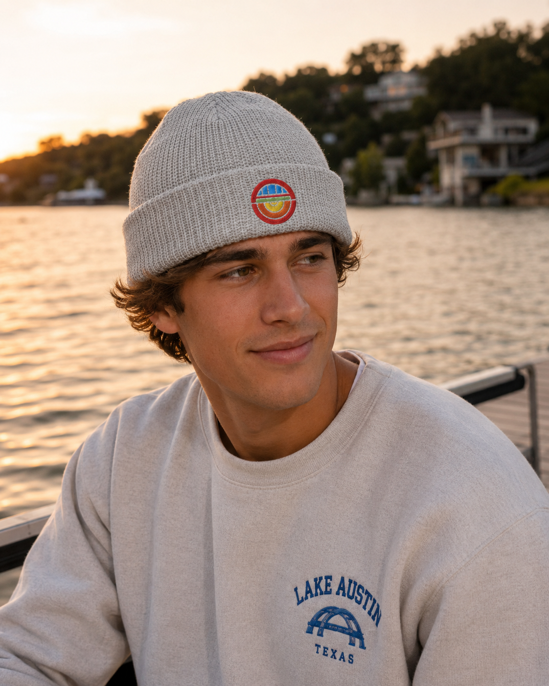 Lake Nights Fisherman Beanie