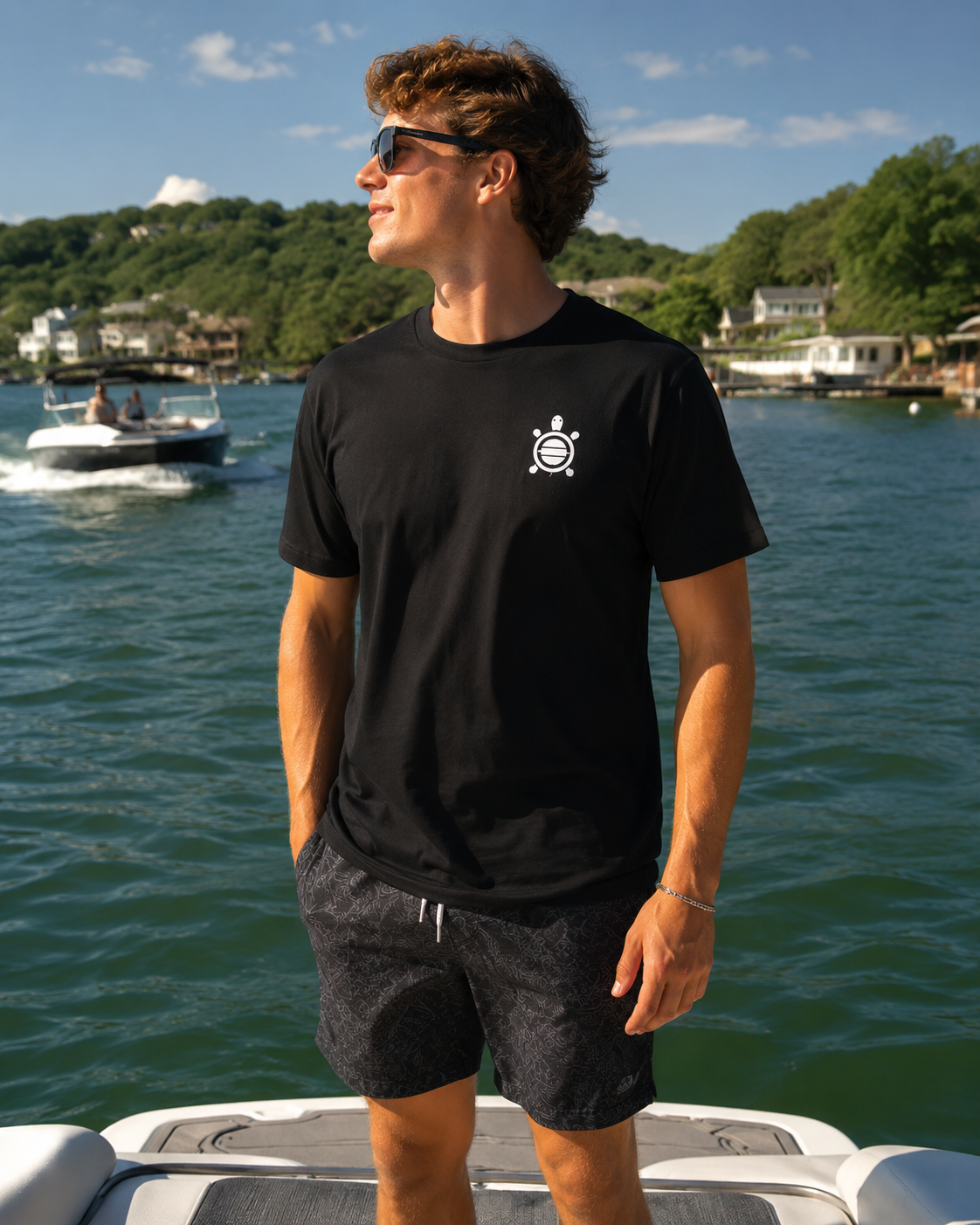 Lake Austin Turtles 360 Premium Tee